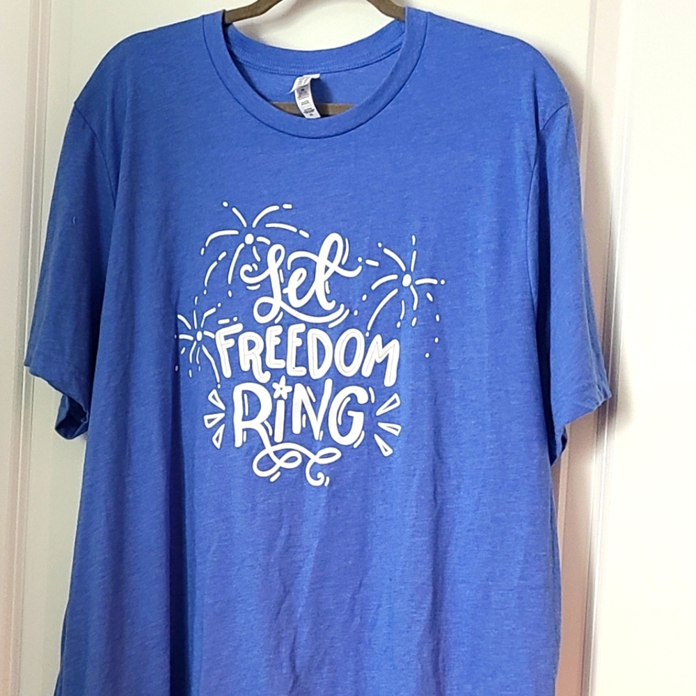 Let freedom ring T-shirt 2xl